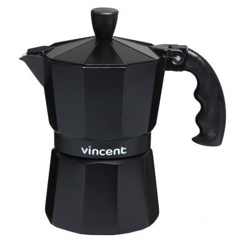 Гейзерна алюмінієва кавоварка на 9 чашок Vincent VC-1366-600 фото №1