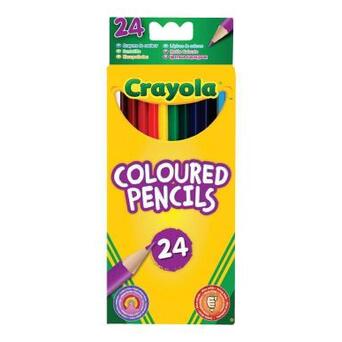 Олівці кольорові Crayola 24 шт(3624) фото №1