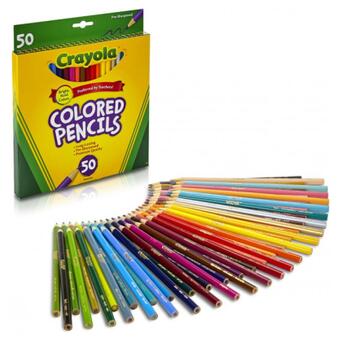 Олівці кольорові Crayola 50 шт (68-4050) фото №2