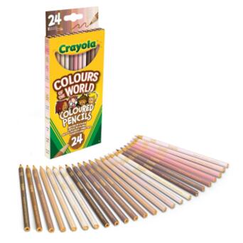 Олівці кольорові Crayola Colours of the World 24 шт (68-4607) фото №2
