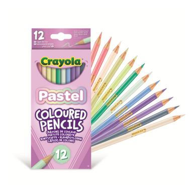 Олівці кольорові Crayola пастельні 12 шт (68-3366) фото №3