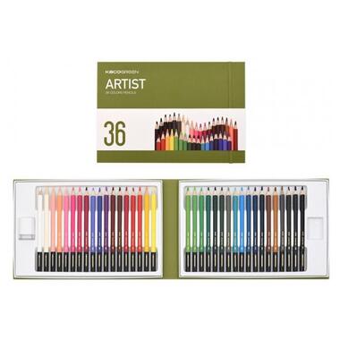 Набір кольорових олівців Xiaomi KACO Art Color 36 Colored Pencil K1036 фото №1