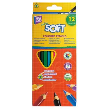 Олівці кольорові Cool For School Extra Soft 12 кольорів (CF15143) фото №1