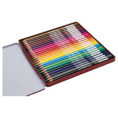 Олівці кольорові Cool For School Premium тригранні 24 кольори (CF15179) фото №2