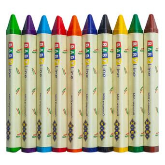 Олівці кольорові ZiBi Baby line Jumbo трикутні 10 кольорів (ZB.2482) фото №3