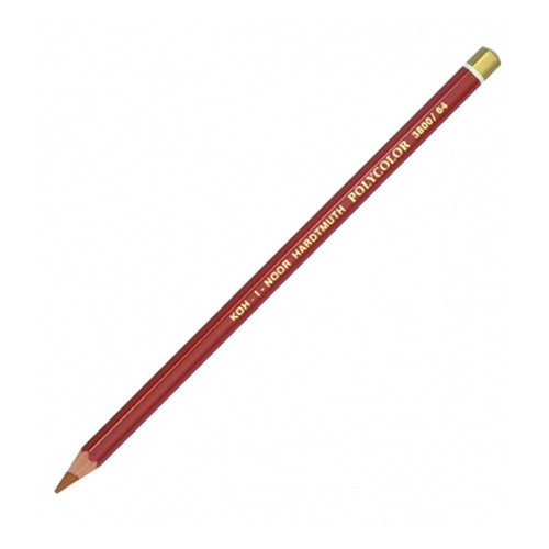 Олівець кольоровий Koh-i-Noor Polycolor охра палена (3800 064) фото №1