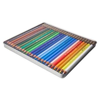 Кольорові олівці Koh-i-Noor Mondeluz Portrait акварель. метал. пенал 24 кольорів (3724024012) фото №3