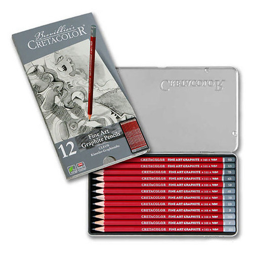 Набір графітних олівців Cretacolor Cleos 12 шт. фото №1