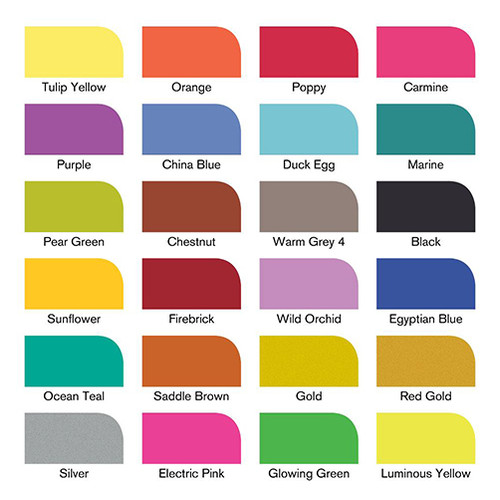 Набор двухсторонних маркеров Winsor&Newton Mixed Marker Set 24 цвета + сумка пенал (884955043363) фото №2