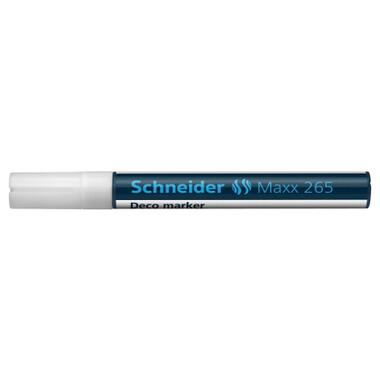 Маркер Schneider MAXX 2-3 мм, белый (S126549) фото №1