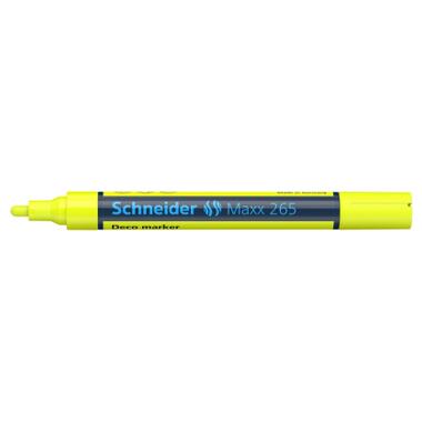 Маркер Schneider MAXX 2-3 мм, желтый (S126505) фото №1