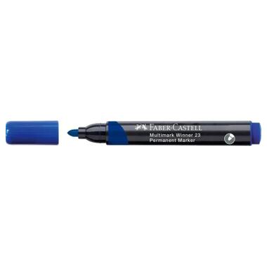 Маркер перманентный Faber-Castell Multimark Winner 23 синий (32838) фото №2