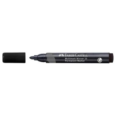 Маркер перманентный Faber-Castell Multimark Winner 23 черный (32839) фото №2