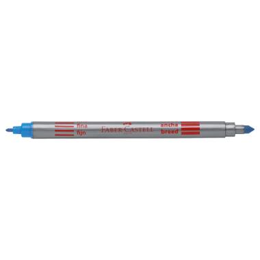 Фломастеры Faber-Castell двухсторонние Double-ended Fibre tip, 40 цветов (32421) фото №6