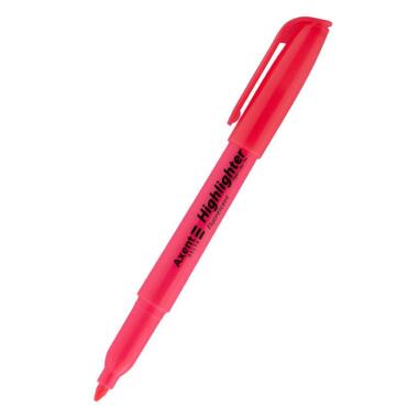Маркер-текстовыделитель Axent Highlighter D2503, 2-4 мм клиновидный розовый (D2503-10) фото №1