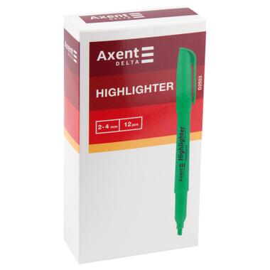 Маркер-текстовыделитель Axent Highlighter D2503, 2-4 мм клиновидный розовый (D2503-10) фото №2