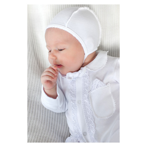 Комплект на витяг для новонароджених (для хлопчика) Модний карапуз 03-00628_Belyj_50-56 фото №1