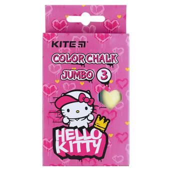 Мел Kite кольоровий Jumbo Hello Kitty 3 кольори (HK21-077) фото №1
