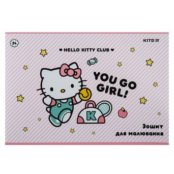 Альбом для малювання Kite Hello Kitty 24 аркушів (HK23-242) фото №3