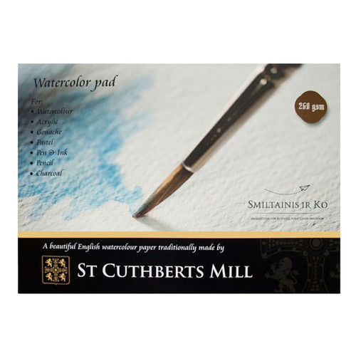 Склейка для акварели Smiltainis St Cuthberts Mill A3 (29.7х42см) 260 г/м2 20 аркушів (4770644585787) фото №1