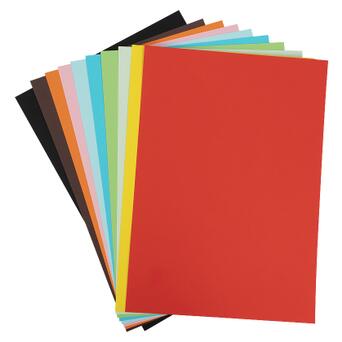 Кольоровий картон Kite двосторонній А4 10 аркушів/10 кольорів (HK21-255) фото №3