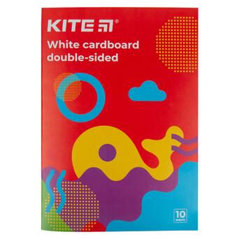 Білий картон Kite А4 Fantasy 10 аркушів (K22-254-2) фото №1
