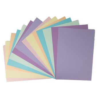 Кольоровий папір Kite А4 двостороння Fantasy пастель 14 аркушів /7 кольорів (K22-427) фото №4