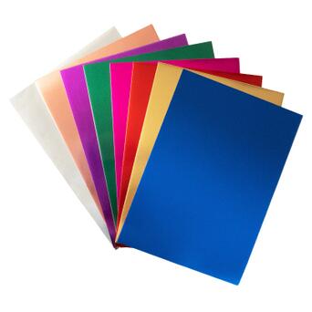 Кольоровий папір Kite А4 металізована 8 аркушів /8 кольорів (K22-425) фото №2