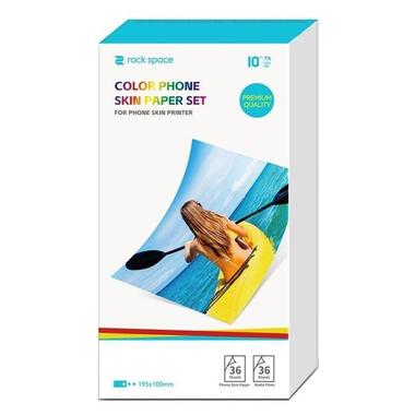 Набір кольорового паперу для телефону в принтер Rock Space (6941402771225) фото №1