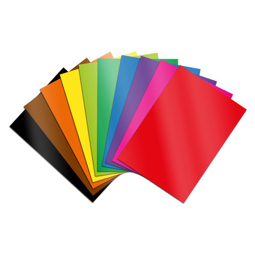 Набір кольорового картону 1 Вересня А4 одностороннього 10л (953919) фото №2