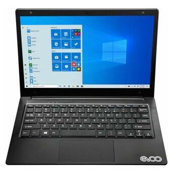 Ноутбук EVOO Laptop 11.6 FHD 4/64GB, N4000 (EV-C-116-7BK) Black фото №1