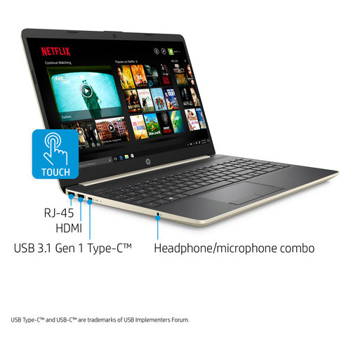 Ноутбук HP 15-DW0036 Touchsmart Core i3-8145U 2.1GHz 128GB SSD 4GB 15.6 (1366x768) Touchscreen BT WIN10 We фото №7