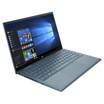 Ноутбук HP Pavilion x360 14-ek1010ua 14 Синій (833G5EA) фото №2