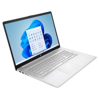 Ноутбук HP 17-cn3009ua 17.3 FHD IPS AG, Intel i3-N305, 8GB, F256GB, UMA, DOS, сріблястий (826W3EA) фото №2