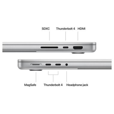 Ноутбук Apple MacBook Pro 14 A2992 M3 Pro Silver (MRX73UA/A) фото №5