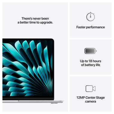Ноутбук Apple MacBook Air 13 M4 A3240 Silver (MC654UA/A) фото №8