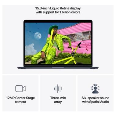 Ноутбук Apple MacBook Air 15 M5 A3448 Midnight (MDVK4UA/A) фото №5