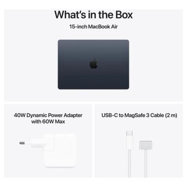 Ноутбук Apple MacBook Air 15 M5 A3448 Midnight (MDVK4UA/A) фото №9