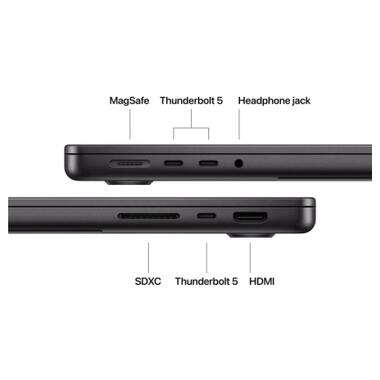 Ноутбук Apple MacBook Pro 14 A3426 M5 Pro Space Black (MJLW4UA/A) фото №7