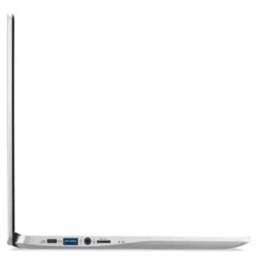 Ноутбук Acer Chromebook CB314-3H 14 FHD IPS Intel P N6000 8GB F128GB UMA ChromeOS сріблястий (NX.KB4EU.003) фото №5