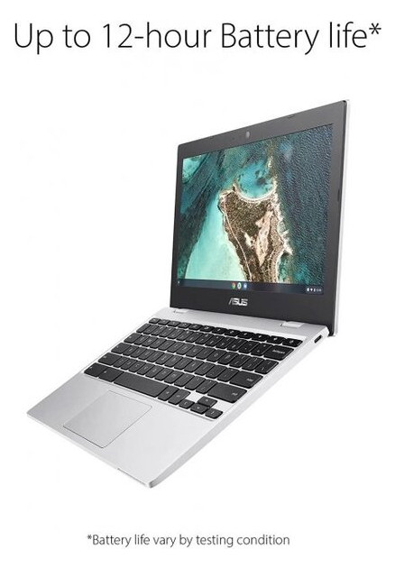 Ноутбук Asus Chromebook CX1 11.6 HD 4/32GB, N3350 (CX1100CNA-AS42) Silver NEW NEW фото №4