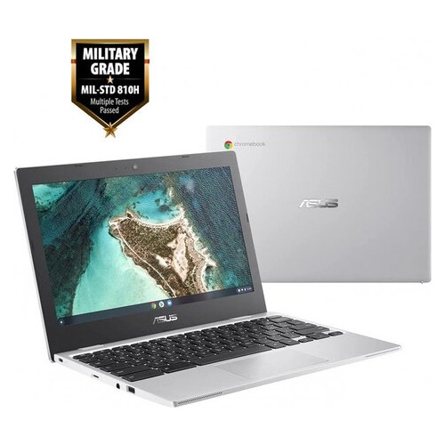 Ноутбук Asus Chromebook CX1 11.6 HD 4/32GB, N3350 (CX1100CNA-AS42) Silver NEW NEW фото №3