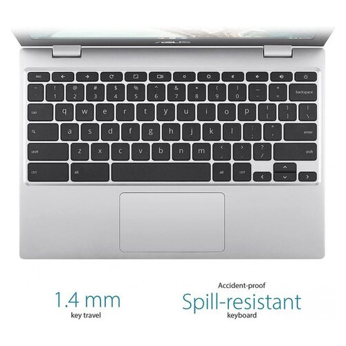 Ноутбук Asus Chromebook CX1 11.6 HD 4/32GB, N3350 (CX1100CNA-AS42) Silver NEW NEW фото №6