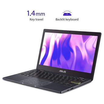 Ноутбук ASUS EeeBook L210M 11.6 HD 4/64GB N4020 (L210MA-DB01) Black фото №3