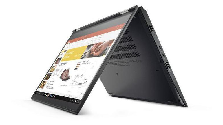 Ноутбук Lenovo ThinkPad Yoga 370 13.3FHD Touch/Intel i5-7200U/8/512F/LTE/W10P/Black (20JH002URT) фото №3