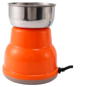 Електрична кавомолка роторна 150 г Domotec KP-125 оранжева 180W (lp-87436_234) фото №4
