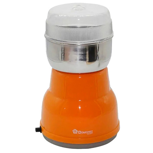 Електрична кавомолка роторна 150 г Domotec KP-125 оранжева 180W (lp-87436_234) фото №7