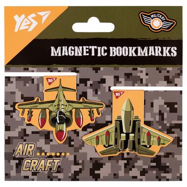 Закладки магнітні Yes Military, 2шт (708112) фото №1