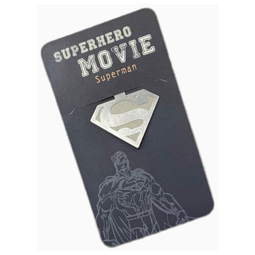 Закладка для книг Супермен BLINGIRD сірий фото №1