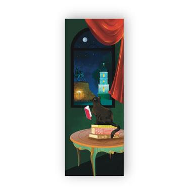 Закладка для книг Люцинка Ночь в Киеве. Софиевская площадь (ЛК000000018) фото №1